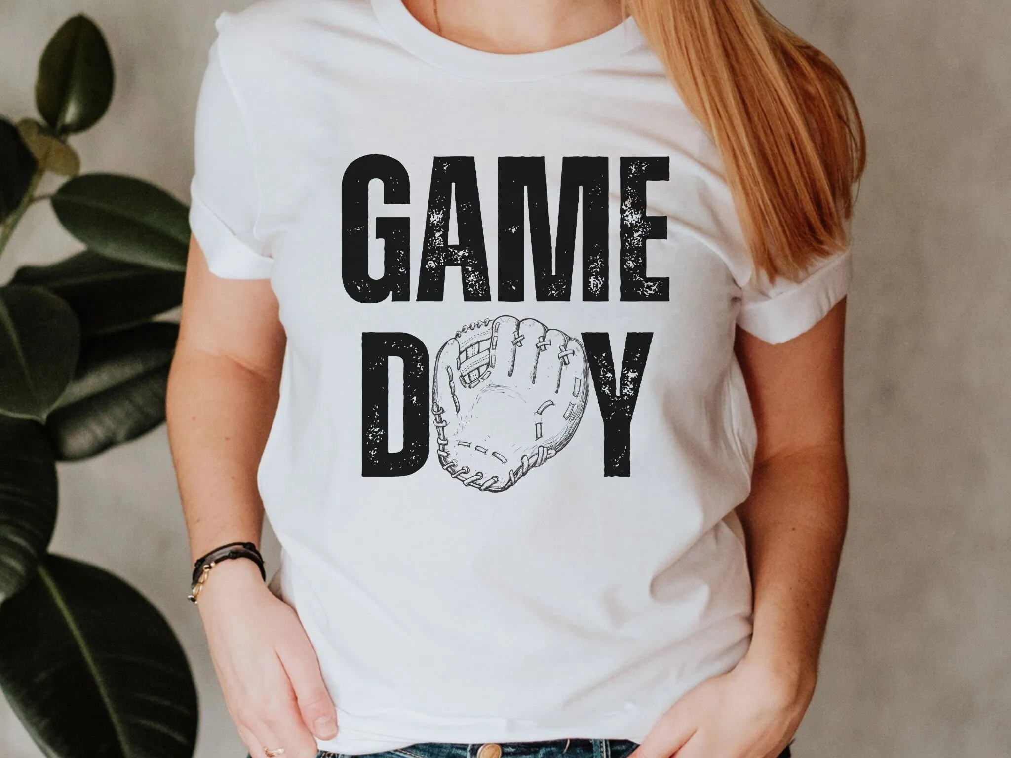 Game Day T Shirt Sports For Mom Wife Mother'S Baseball Mama