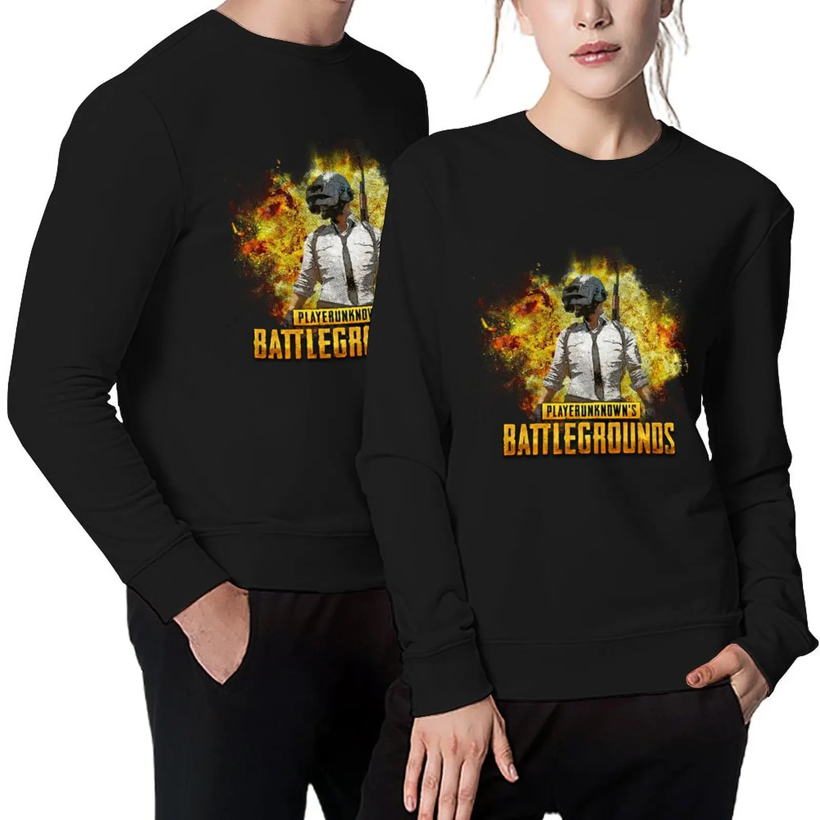 

PUBG - STYLED Pullover autumn korean style clothes aesthetic clothing men clothes oversize sweatshirt