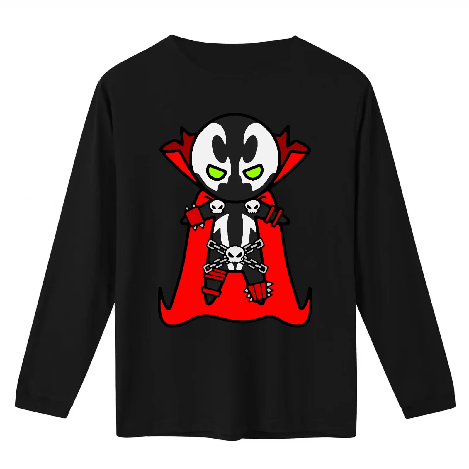 Spawn Birthday T-Shirt Summer Casual Cotton Tee Oversized Streetwear Tops Vintage Graphic Print Loose Fit Short Sleeve