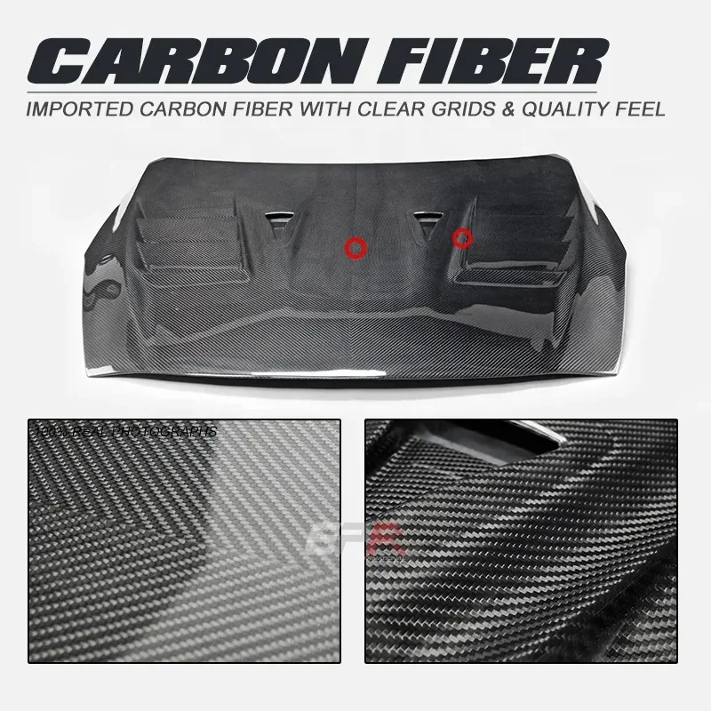 New Design HOOD for NISSAN R35 GTR 2017 MY17 TS TYPE Bonnet Dry Carbon