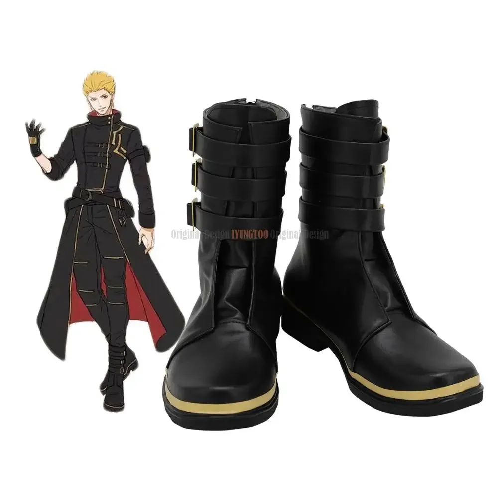 

FGO Gilgamesh Shoes Cosplay Fate Grand Order Gilgamesh Cosplay Boots Leather Shoes Custom Made