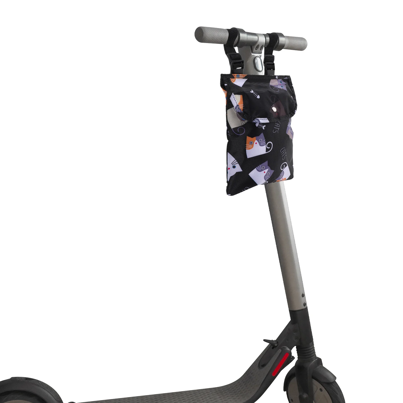 حقيبة أمامية للدراجة الكهربائية سعة كبيرة مقاومة للماء وحقيبة تخزين للمقود المحمولة ومنظم تعليق سكوتر للدراجات النارية #3