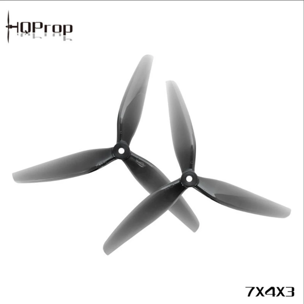 Rc fpvフリースタイル用hqpropeller、長距離ドローンキット、DIYパーツ、3ブレードプロップ、cw & ccw、hq、7x4x3,7040