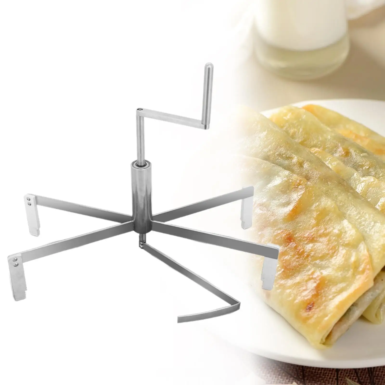 Crepe Maker Batter Spreader Crepe Pan Maker for Dining Room Burritos Stall