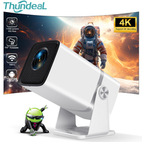 ThundeaL TD80W Mini Portable Projector Full HD 1080P 4K Android WiFi Projector TD80 3D Smart Tv Home Movie Theater Beam PK HY320