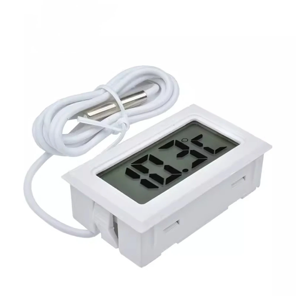 Mini Digital LCD Thermometer Temperature Sensor Automatic Control Fridge Freezer Thermometer tpm-10