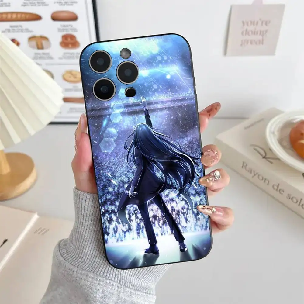 1 قطعة Ado Kyogen X Uta جراب هاتف سيليكون لينة آيفون 17 الهواء 16 15 14 13 12 11 زائد برو ماكس زائد