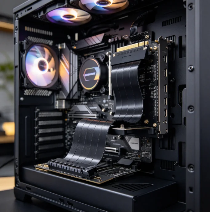 PCIe 4.0 X16 Riser Kabel Verle - Pcie 4.0 X16 Riser Cable 90 Degree recensie en prijs