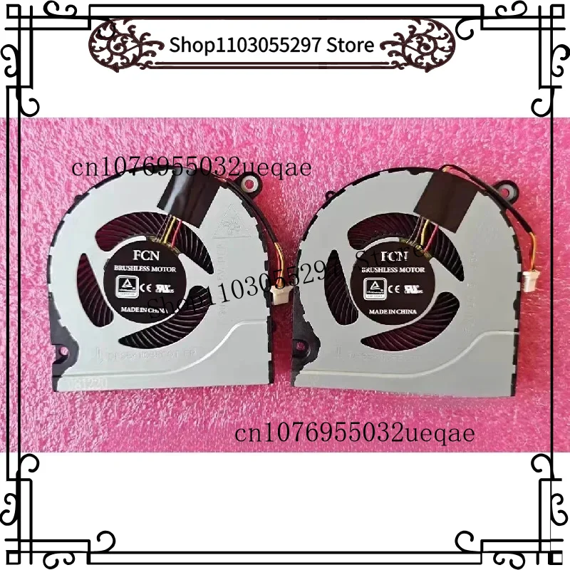 Dual Cooler Radiator Fan Set for Acer Predator Helios 300 G3-571 G3-572 PH315-51 PH317-51