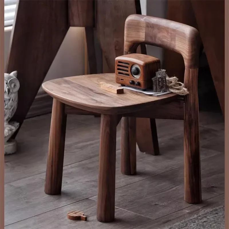 for Solid Wood Small Stool Household Chair Low  Children's  Entrance Shoe Changing