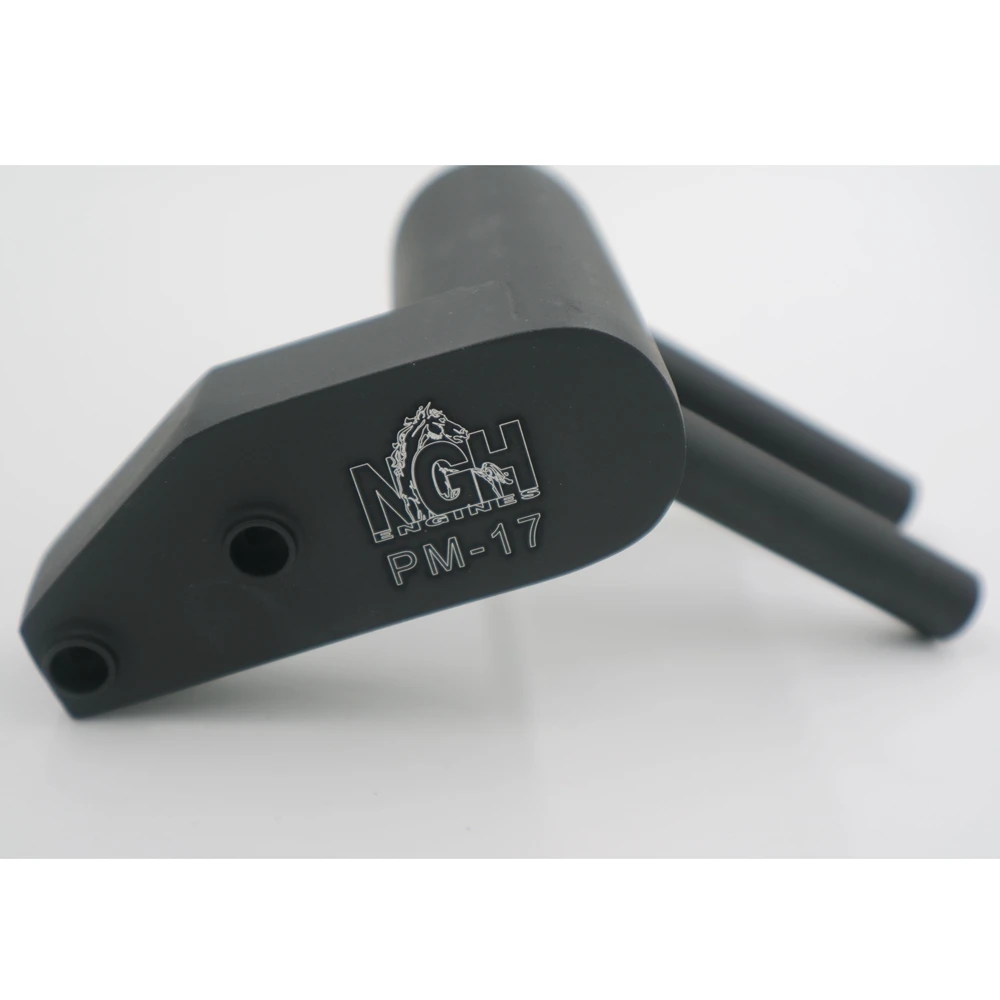 أجزاء المحرك NGH الأصلي! GT17 بيت كاتم للصوت PM17 ل NGH GT17 عزيزي محرك البنزين لطائرات RC!