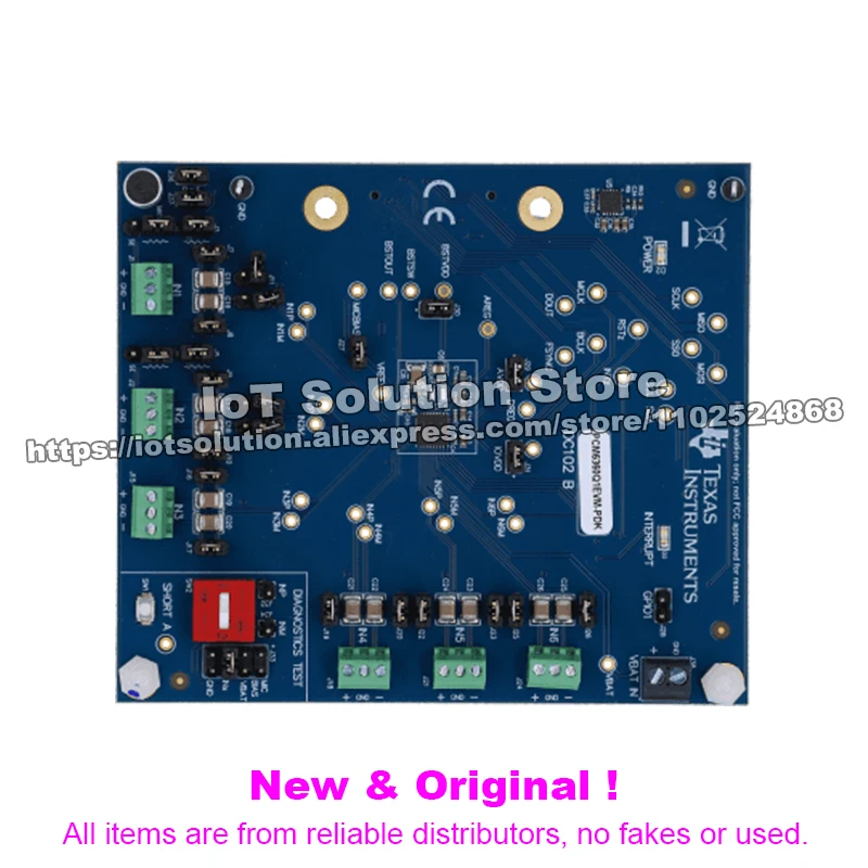 PCM6360Q1EVM-PDK PCM6360-Q1 6-ch audio ADC with integrated microphone bias and input diagnostics evaluation module
