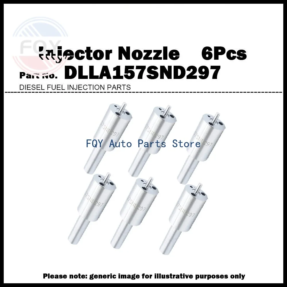 

6 шт. для HINO 500 J05C J07C J08C 093500-6640 Высококачественная топливная форсунка ND-DLLA157SND297
