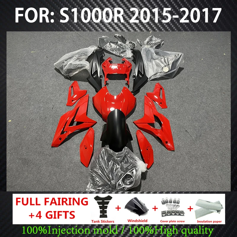 

Motorcycle Bodywork Cowling Accessories Full Fairing Kits fit for S1000R 2015 2016 2017 Injection Molding S1000 R 15 16 17