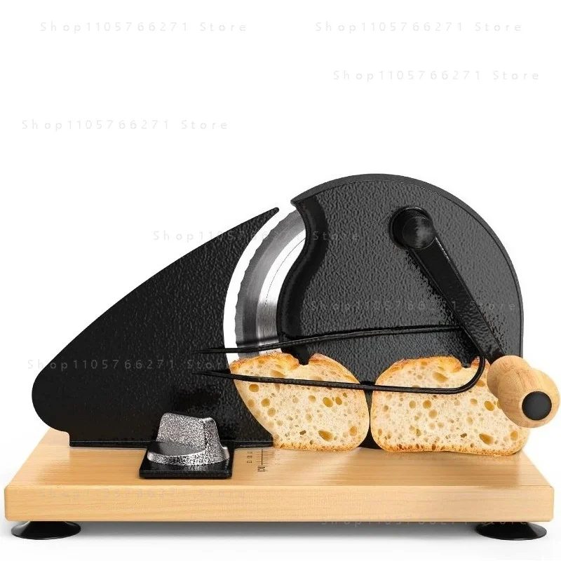 Manual Bread Slicer, Adjustable Hand Crank Bread Slicer Machine for Homemade Toast, Bagel, Cake - Kitchen Baking Tool Gift