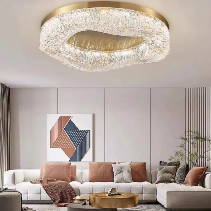 Luxury  LED Ceiling Lamps for Living Room  Creative Chandelier Decor Lights Fixture