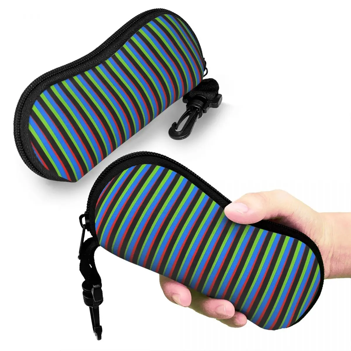 

Maiquetia Venezuela Cruz Diez Shell Glasses Case Protective Sunglasses Box Women Men Soft Eyeglass Bag Pouch
