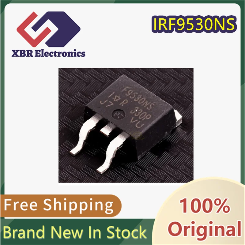 (20/50 pieces) F9530NS IRF9530NS P-Channel Field Effect Transistor - 14A/-100V TO-263 Original Brand New Authentic