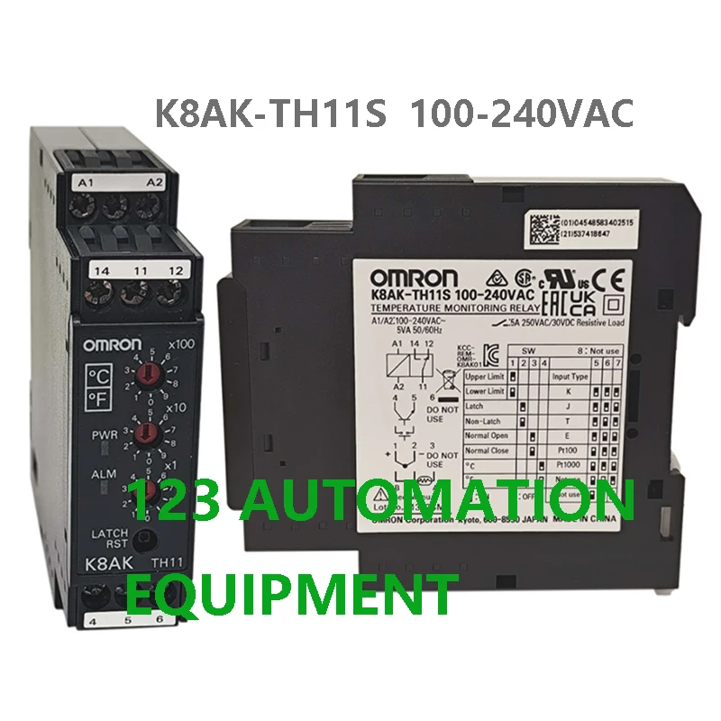 Authentic New Omron K8AK-AS2 LS1 TH11S PA2 PM2 PW2 PH1 PM1 Relays Monitoring Relay view 5