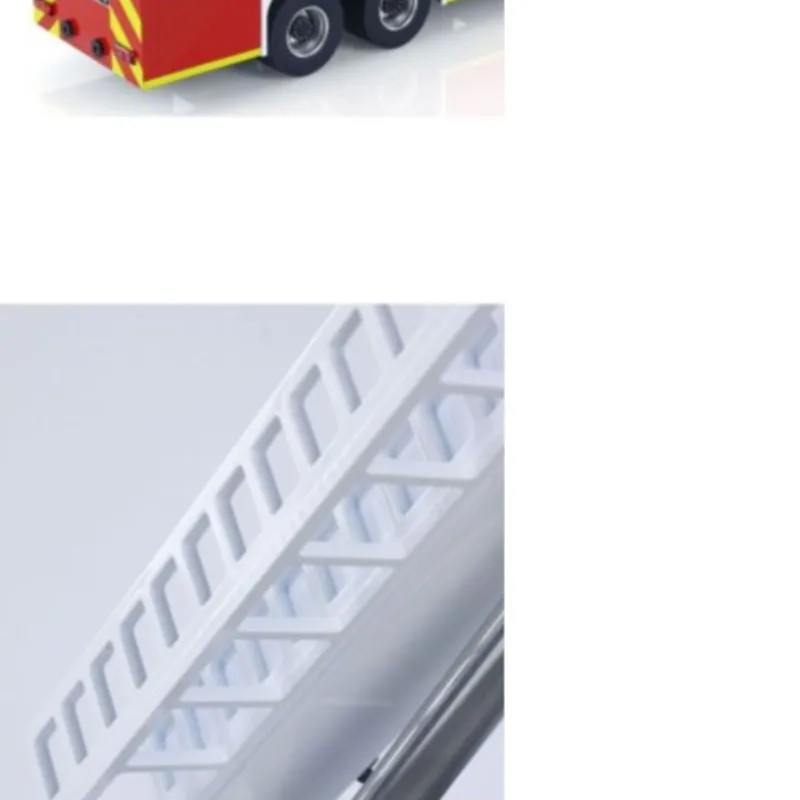 

In Stock Metal 8x4 1/14 Chassis RC Snozzle High-reach Extendable Turret Fire Truck Car TOUCAN Model Light Sound Vehicle Gift Toy