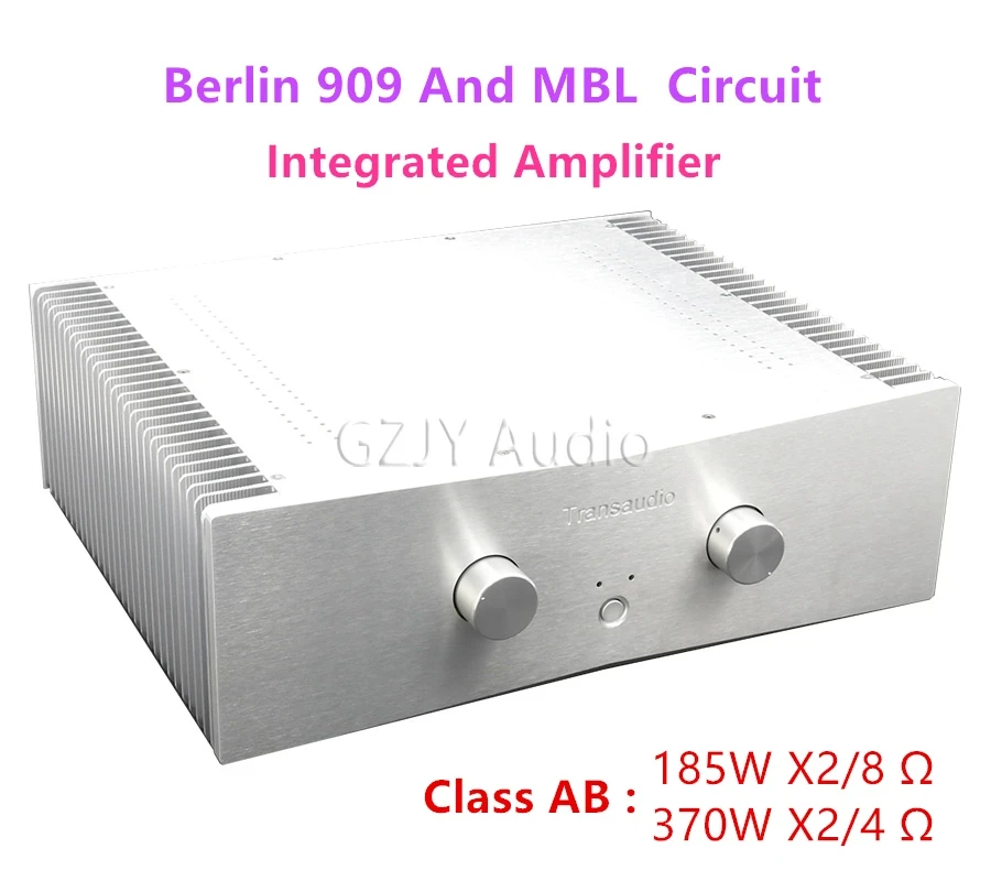 Integrated Amplifier Based On Berlin 909 Circuit And MBL Circuit, Class AB 185W*2/8Ω 370W X2/4Ω