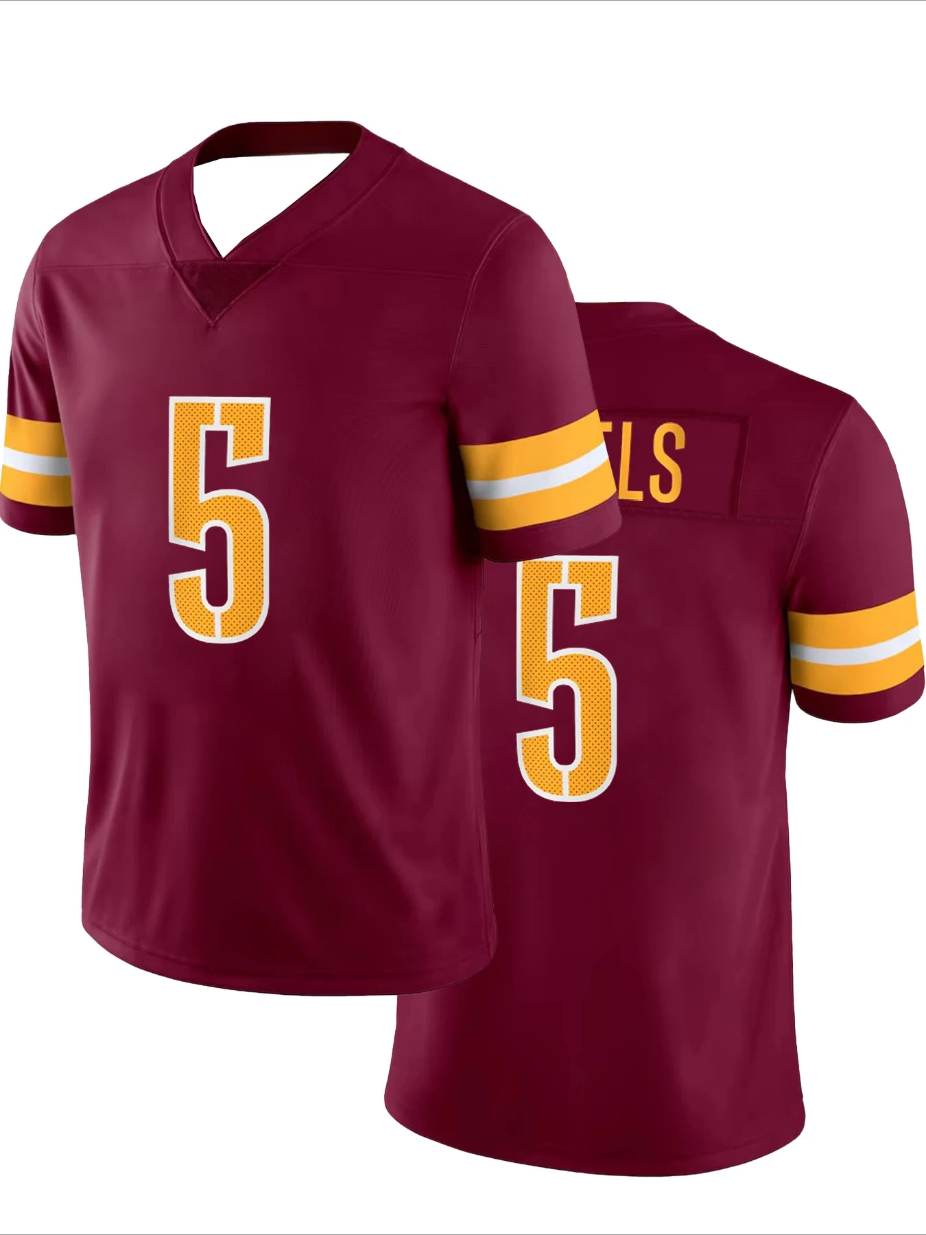 الصيف الرجال أزياء كرة القدم الأمريكية جيرسي الرجبي جيرسي الرياضية التدريب جيرسي القادة الجلد الأحمر تي شيرت البلوز موتو