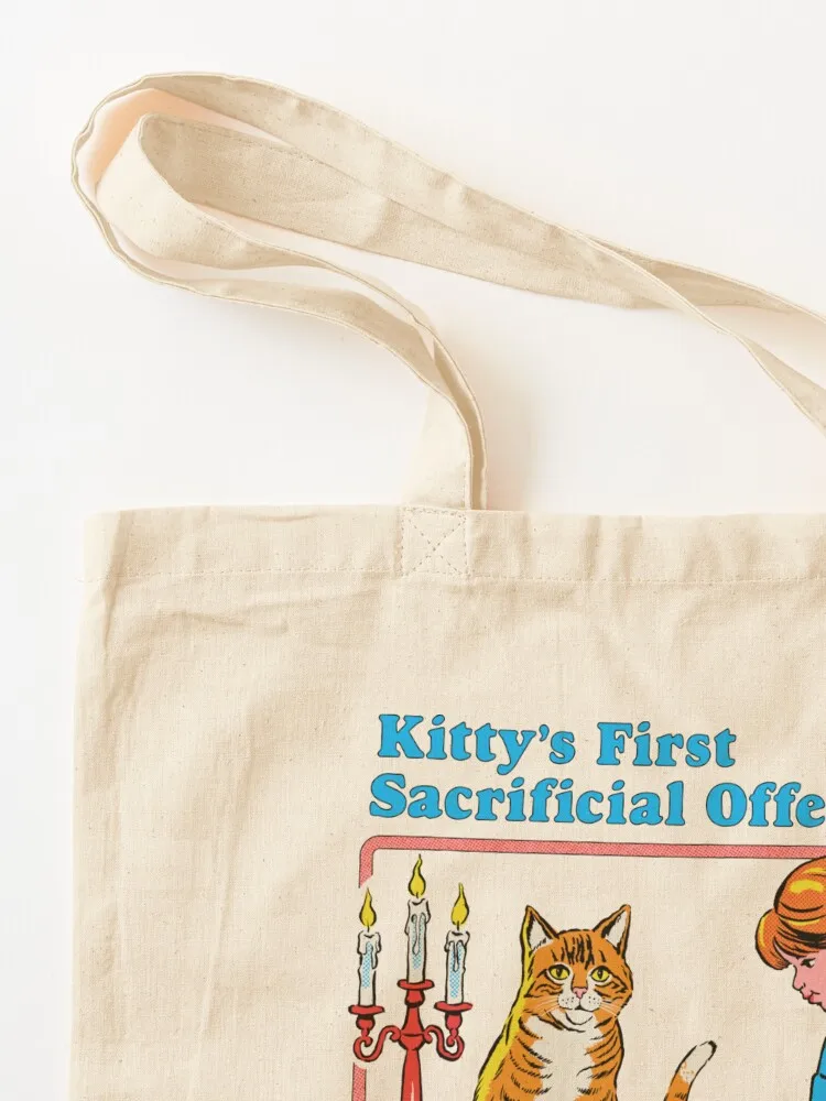 عرض كيتي الأول حمل حقيبة تسوق أكياس عربة التسوق حقيبة عربة التسوق حقيبة نسائية صديقة للبيئة