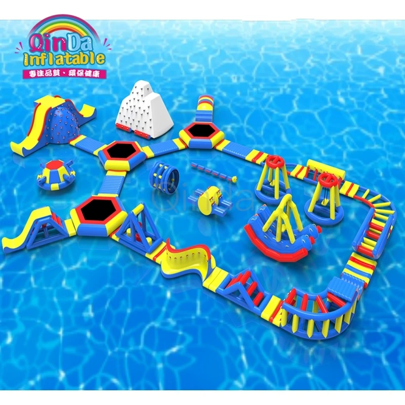 Outdoor Commercial Giant Adult Inflatable Floating Water Park