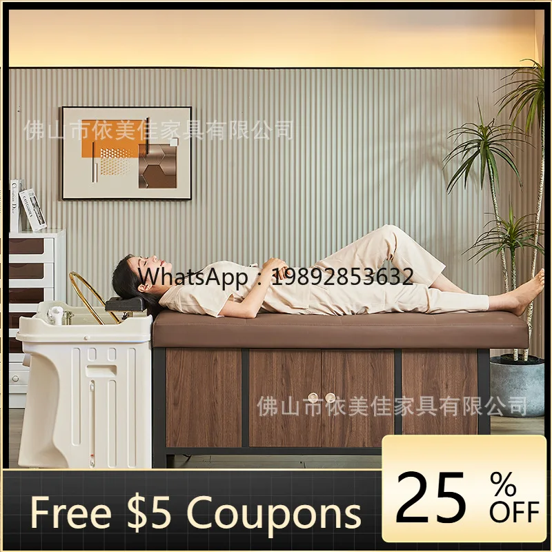 

1YFY Mobile Head Therapy Basin Massage Bed Head Therapy Project Grafting Basin Water Circulation