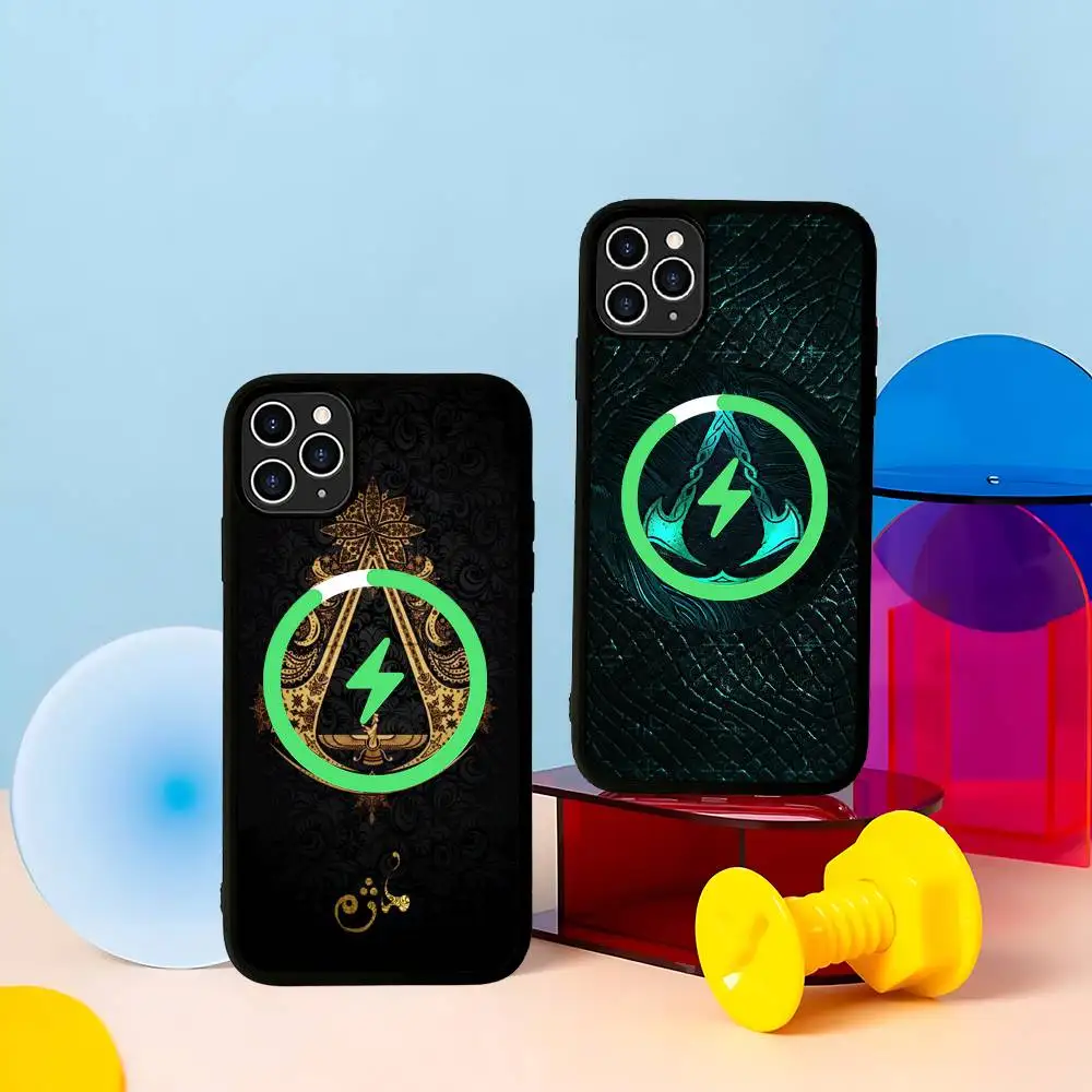 Classic Game A-Assassin-S-Creed Logo Magnetic Case For IPhone 17 16 14 13 12 11 15 Pro Max Plus Wireless Charge Phone Cover