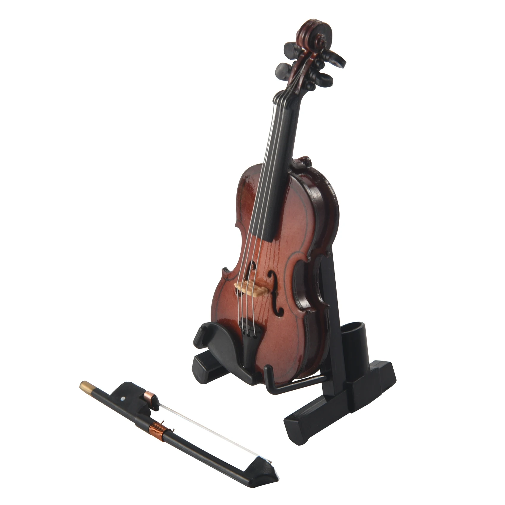 

Gifts Violin Music Instrument Miniature Replica with Case, 8x3cm