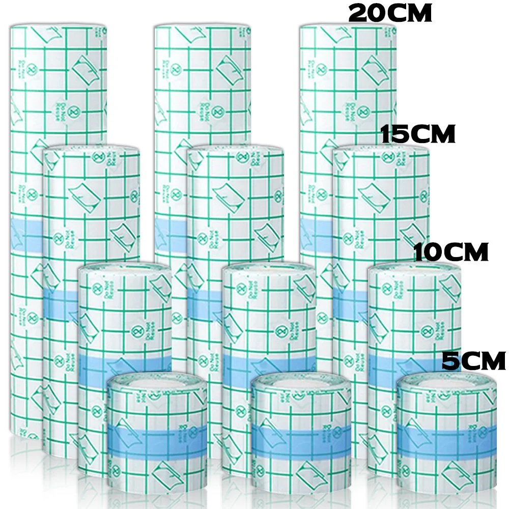 

10/5/2M Waterproof Tattoo Film PU Tape Aftercare Protective Skin Healing Tattoo Adhesive Repairing Bandages Tattoo Accessories