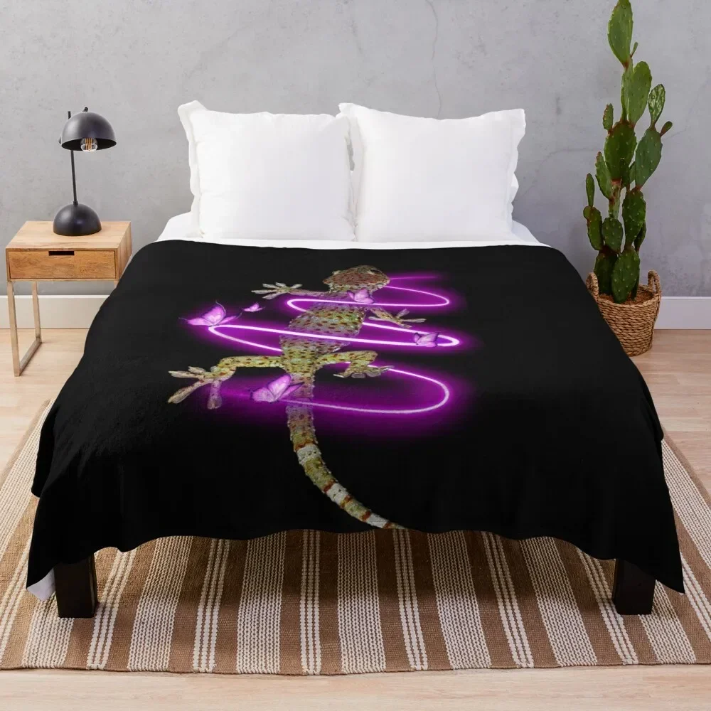 

Lizard Throw Blanket Soft Beds Personalized Gift sofa bed Blankets