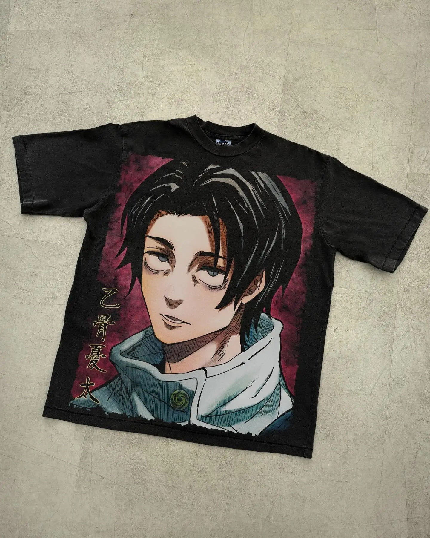 

New anime oversized t shirt jujutsu kaisen graphic t shirts fashion streetwear y2k top cotton comics short sleeved men clothing