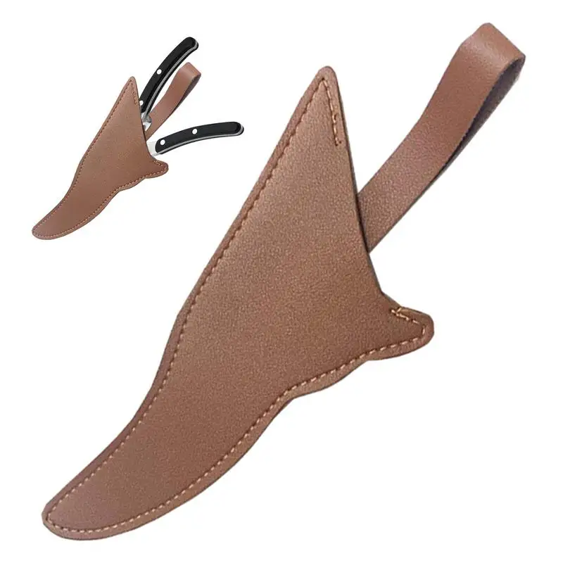 

Scissor Pouch Holster Waterproof Scissors Bag Shears Protective Gardening Clipper Pouch Brown Sheath Tool Holsters Scissors