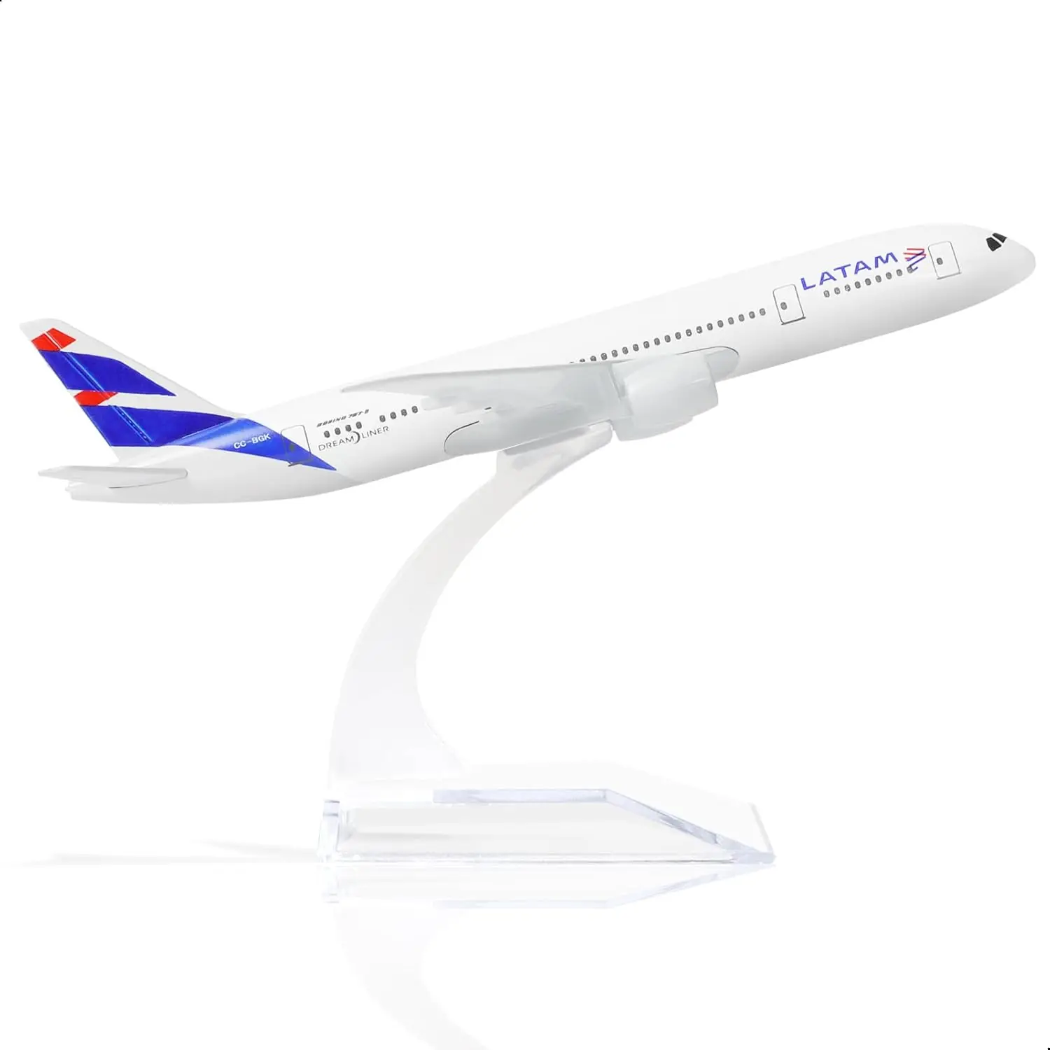 

16cm 1/400 Scale Toy Airplane Model Latam B787 Metal Diecast Model plane Kit with Stand for Collections and Displays or Boy Gift