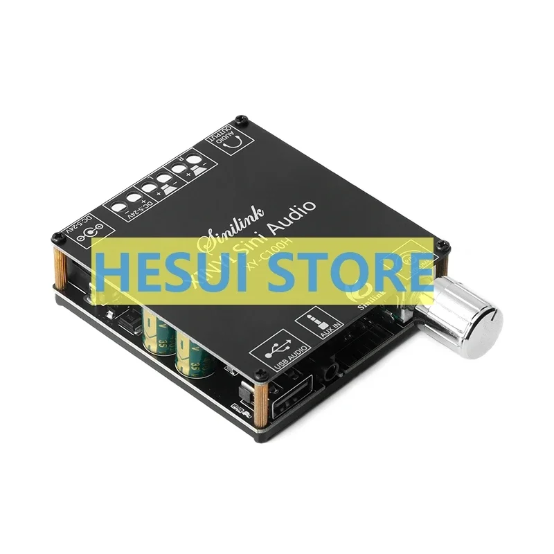 XY-C100H 100W*2 HiFI level Bluetooth Stereo digital power amplifier board module TPA3116D2 TPA3116 Module