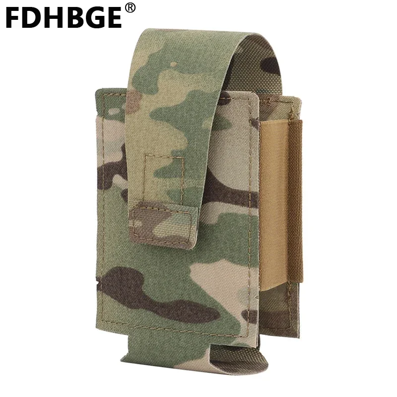 

FDHBGE Tactical Smoke Bomb Pouch Waist Bag Molle System Paintball Accessories Holster Hunting Gear CS Shooting Wargame Equipment