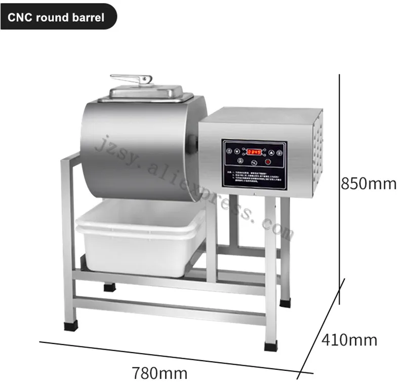 آلة تراجع الطعام الكهربائية الميكانيكية في اتجاهين/آلة معالجة لحم الضأن والخضروات الصغيرة