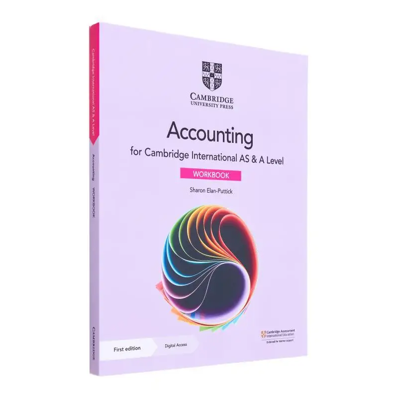 

Cambridge International AS A Level Accounting Workbook With Digital Access 2 Years David 9781108828710