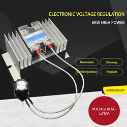 Regolatore di tensione regolatore ca ad alta potenza motore monofase regolatore di velocità multifunzione regolazione della luce della temperatura XD