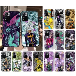 Jojo Bizarre Adventure Anime Phone Case for Xiaomi Redmi note 13 12S 12 Pro 11S 11 10 Pro 10S Redmi 10 13C 9C 10C