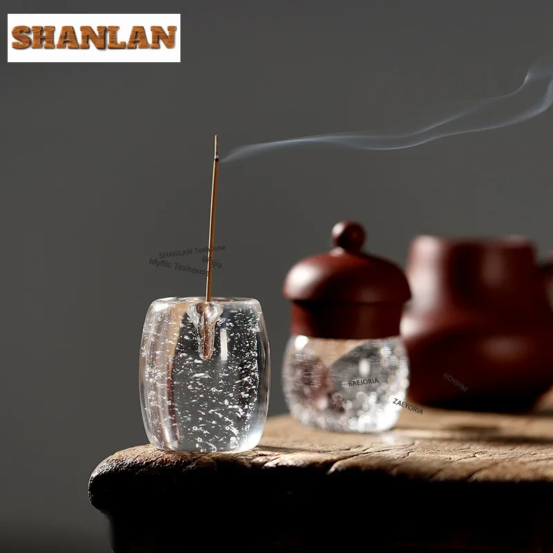 HOYIHM Buddhist Mood Incense Holder Water Fountain Decoration Incense Burners Consecrate Censer Tea Items Supplies Decoration
