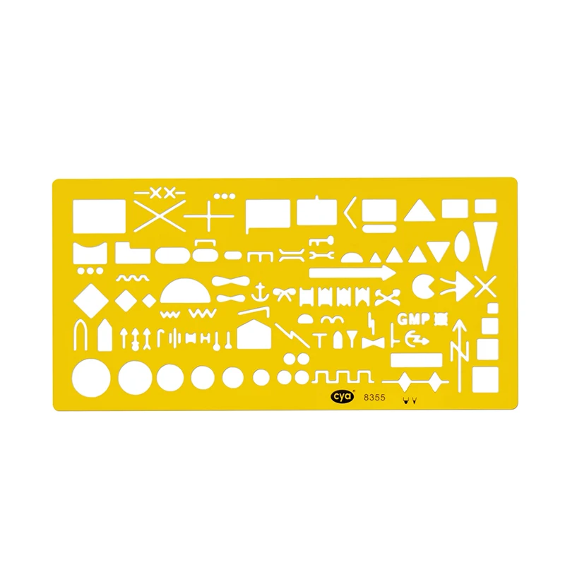 مسطرة قالب الاستنسل العسكري الناتو 8353 - 150+ رموز APP-6A للجيش ودعم القتال |   أداة الخريطة التكتيكية بمقياس 1:50K