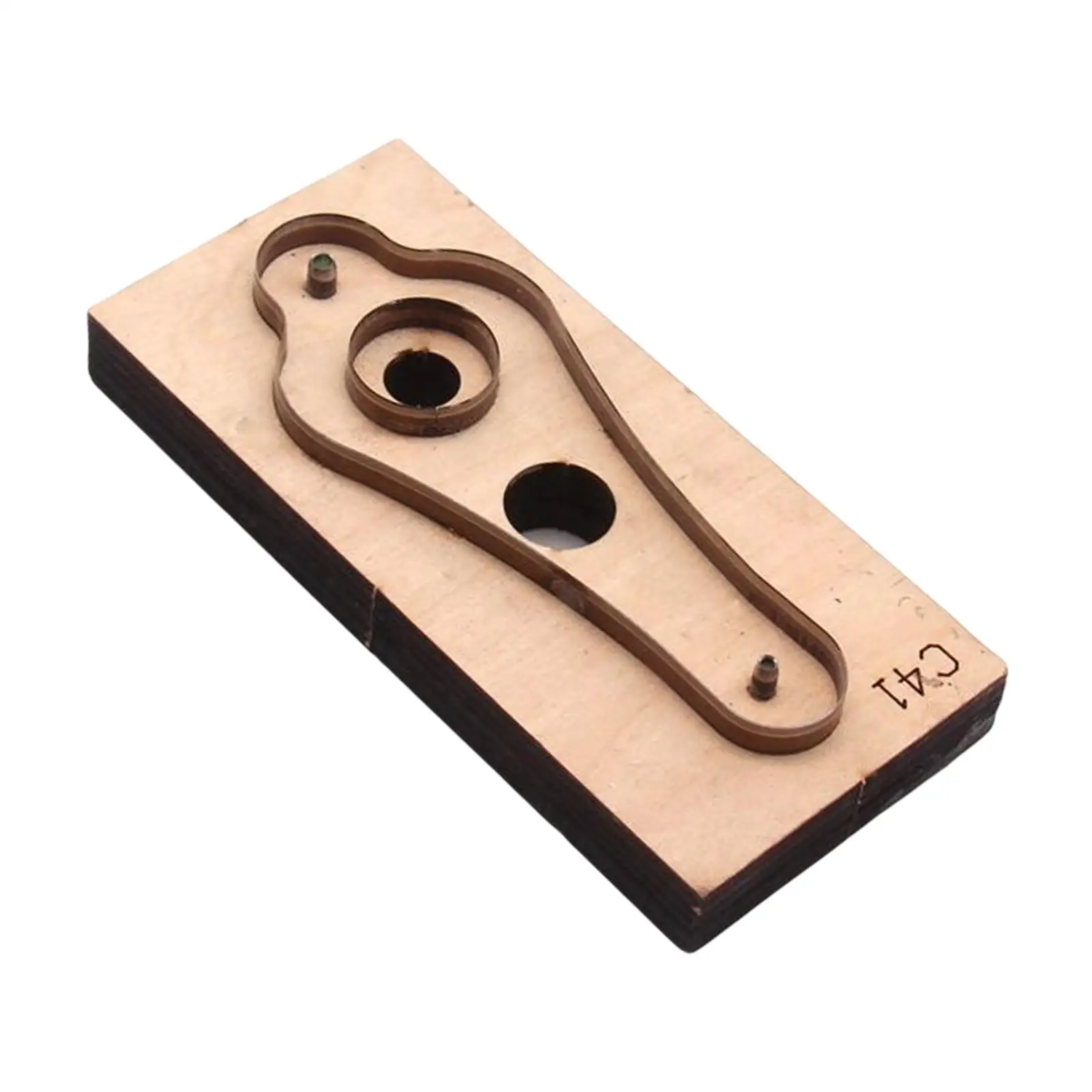 PU Leather Craft Cutting Die Mold Leathercrafts Punching Tool for Househld