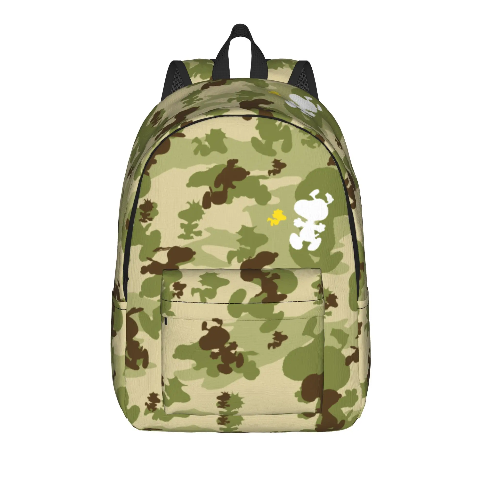 S-Dog-Snoopies Cartoon Backpack for Men Women Fashion Student Business Daypack  College Canvas Bags with Pocket