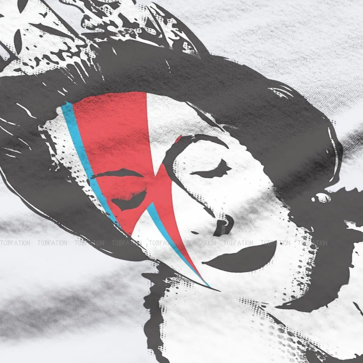 Banksy Face Makeup Women Tshirts The Crown TV Grunge Vintage Female Clothing Oversized Cotton Graphic Tops