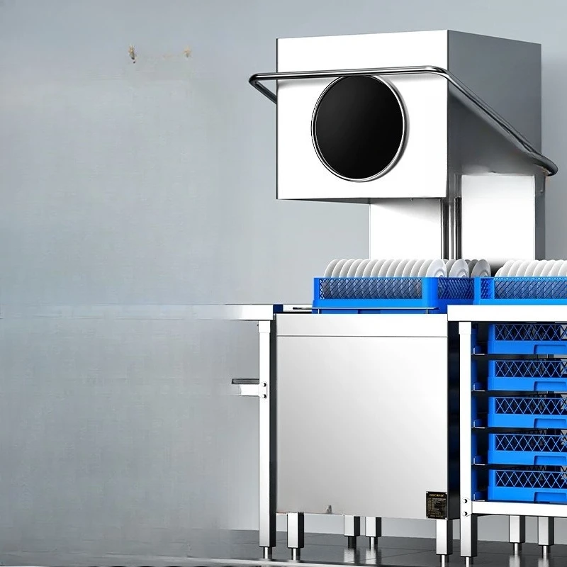 

Integrated dishwasher Commercial hotel canteen Large restaurant Automatic