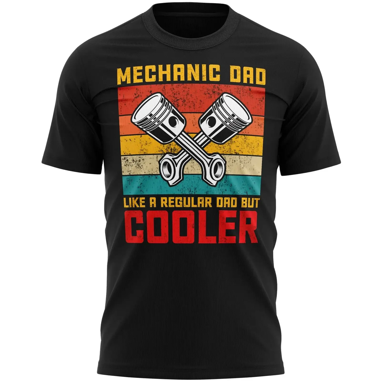 Camiseta Mechaniker Papa, divertida, para el Día del Padre, regalos de videojuegos para jugadores, Gaming Fath, estilo vintage, streetwear cómodo