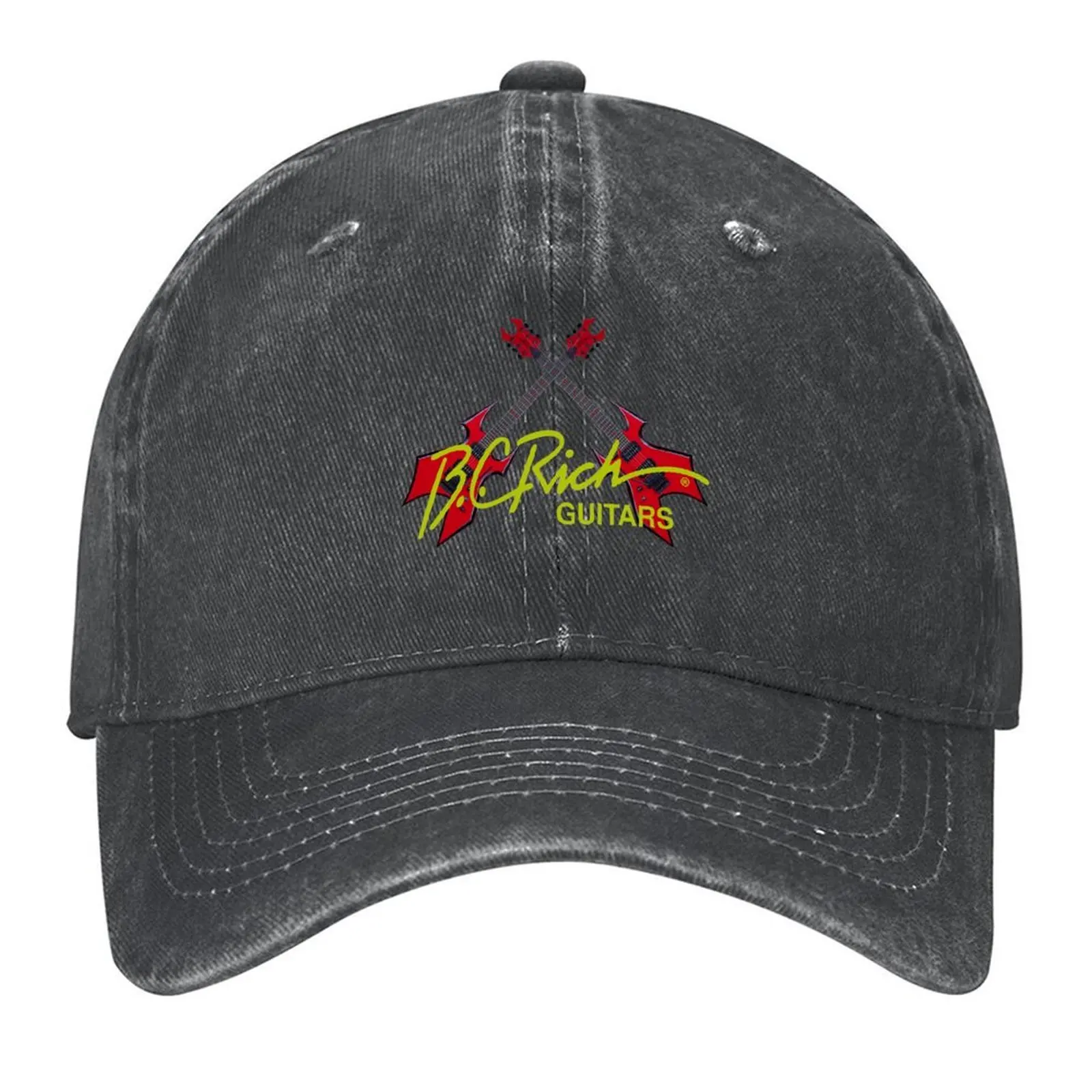 

B C Rich Guitar Symbol Baseball Cap New In Hat luxury woman cap Luxury man cap Gentleman Hat For Men Women's